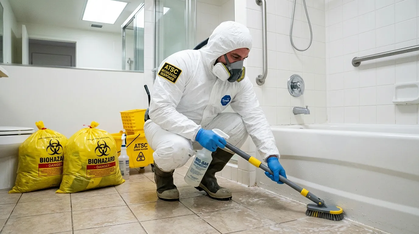 Decontamination equipment deployed for Blood Cleanup in Hartselle